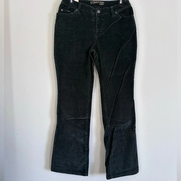 Corduroy bootcut hunter green pants size 6 NWT - Picture 3 of 13